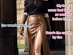 The duchess - ai illustrated leather porn dream