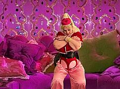 granny jeannie feels magical as she gets fucked and creampied