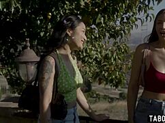 stepsisters explore celebrity home privately