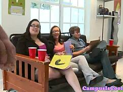 Sweet college coeds getting fucked in missionary position, he said.