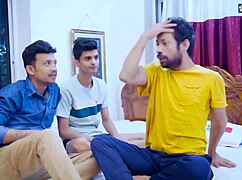 Oh, the Desi Doctor's Wild Orgy Gangbang with Patients!