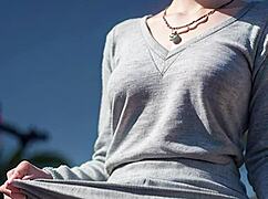 show me your panties under that skirt