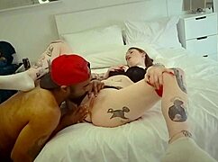 Likkle Cutie Bends Over for Big BBC Doggystyle Banging and Spanking