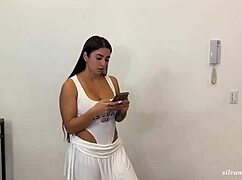 Hot Yoga Teacher Fucks His Horny Latina Students With Big Tits