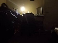 busty milf getting caught on hidden cam while spying