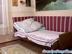 He says, 'Bend over, European teen, for my doggystyle screw.'