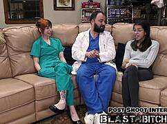 ditria rose gets pussy creampied in pov