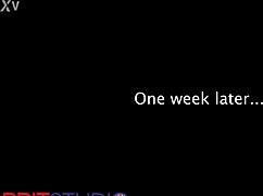 Two Hot Posh Lesbians Fuck With Strap-On Dildo