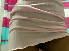 Ebony Babe Strip Tease And Fun With Virgin Pussy