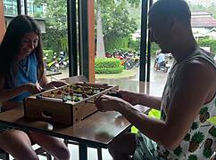 I lost the game so go outside for cumwalk