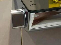 julia north gives detailed blowjob in shower with licking and swallowing