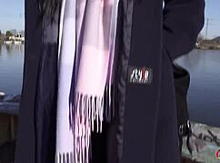 German scout rina helena tries first anal sex at pickup casting