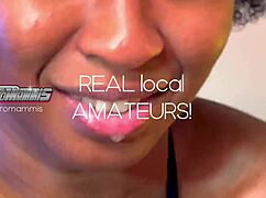 Jersey bop creams and squirts from deep fucking