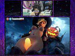 Miyabi's riding cowgirl hard!