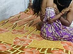 Indian village couple enjoys homemade romantic sex part one