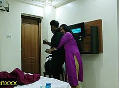 Indian Hot Housewife Fucks with Hindi Audio