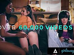 I need raw scissoring from my fuckbuddy Alexis Tae to relax, Chanel Camryn style