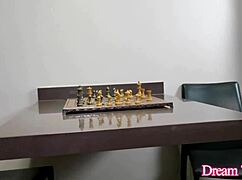 In this interracial threesome, every dick gets sucked by tgirl Bianca Meirelles.