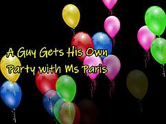 persistence throws a party with a hot milf for the guy