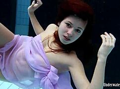 aneta purple dress pool