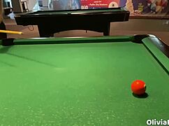 Pool Game Leads To Public Toilet Slutty Blowjob