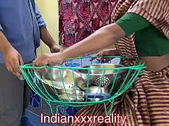 Indian step family fucks intensely with dirty talk in clear Hindi voice