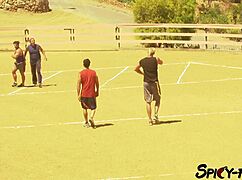 Girlfriend's Pussy Licked in Vintage Video