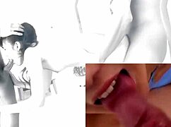 Busty Asian Bombshell Double Stuffed and Drenched