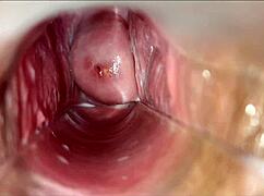 Pulsating Orgasm Inside Vagina, Wow!