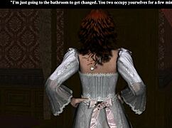 lets play nelana ending 3 threesome with blonde redhead hairy pussy action