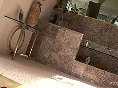 He Made Sure the Brunette Got Her Black Booty Oiled Before Thick Creampie