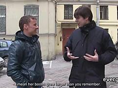 Broke fella lets wacky friend shag his ex-gf for dollars