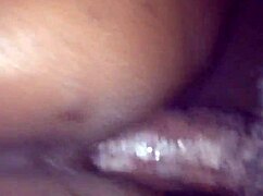 Stroking wet pussy bent over doggystyle