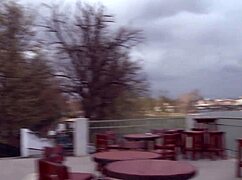 Impotent husband watches black guy pound wife's ass, then licks cum from her pussy.