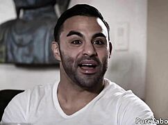 Beautiful Glam Teen 18+ In Taboo Threeway Fantasy