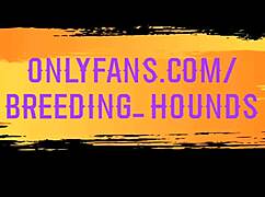 Hairy Tattooed Man Masturbating Outdoors in Forest