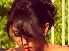 small tits lesbian craves her friend during massage