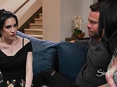 Best wife finds pregnant girl for husband to fuck!