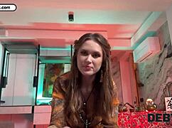 Debt4k hot teen 18+ clears debt with magical tits and blowjob 😍