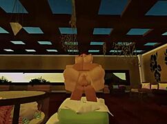 Slut gets fucked hard roblox with big cock and tits