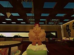 Slut gets fucked hard roblox with big cock and tits
