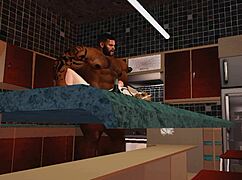 duane brown's maid is the luckiest woman, getting that huge black cock every day