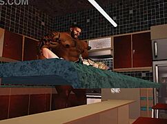 duane brown's maid is the luckiest woman, getting that huge black cock every day