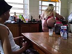 Tiffany Montavani Teaches Virgin How To Be Dominant In Intense Scene