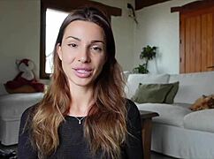 Cum eating instructions tutorial