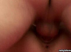 Blonde slut gets fucked hard then receives cum in mouth