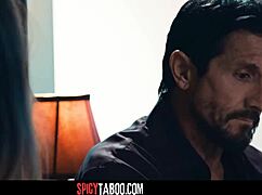 Perv stepuncle has threesome stepmom and her stepdaughter