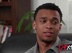 Milf boss tries to seduce the big dicked college intern in dfxtra