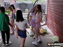 we had to fuck the dj because the music was so good