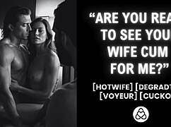 desperate wife feels humiliation getting fucked in front of husband